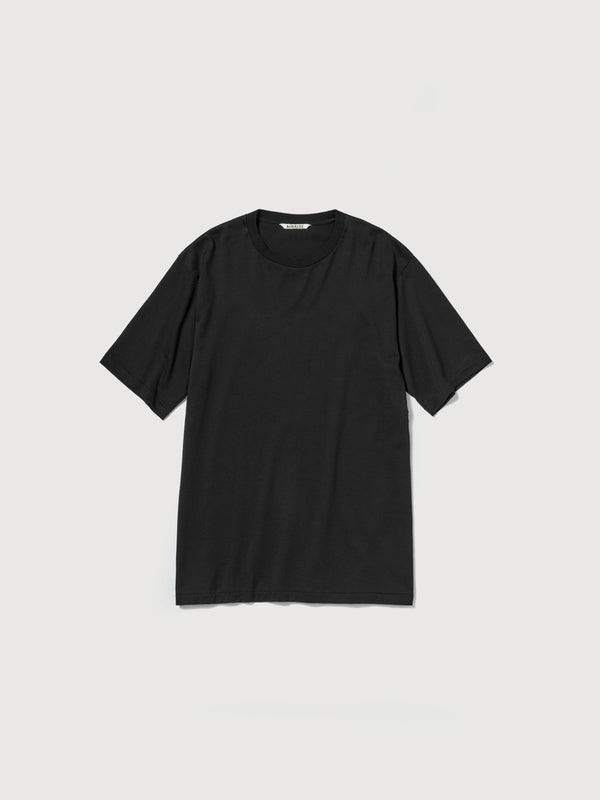 Auralee Luster Plating Black T-shirt