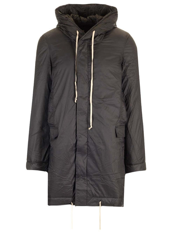 Nylon Fishtail Padded Parka