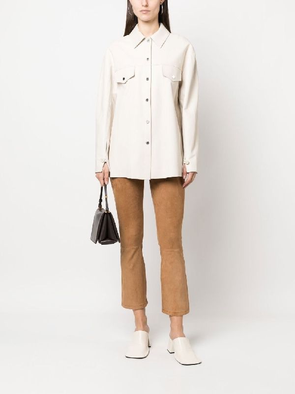 Lambskin Pocket Overshirt