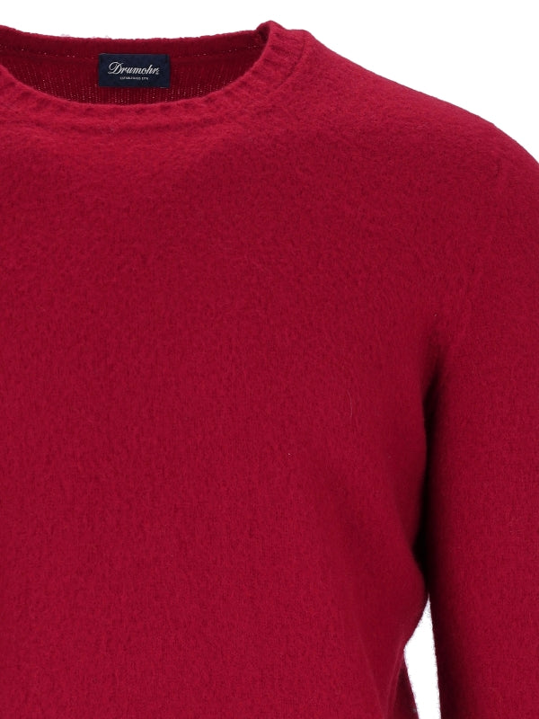 Crew Neck Wool Knit