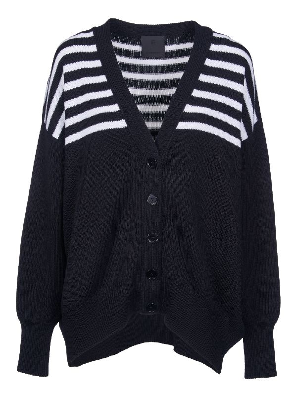 4g Stripe Cardigan