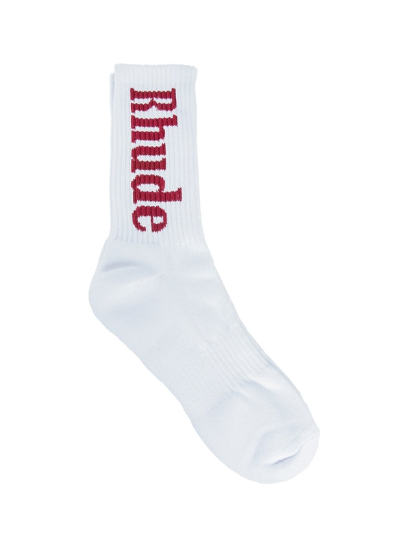 Rude White Socks