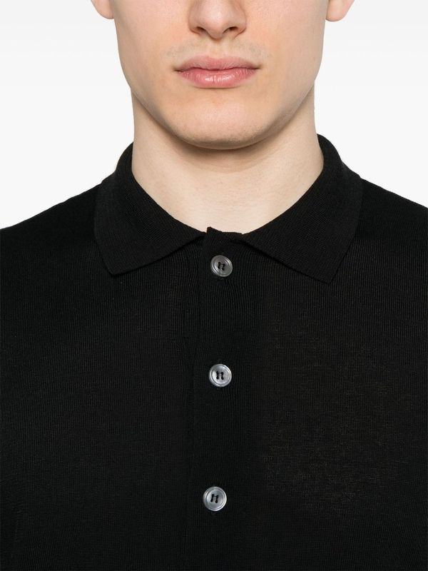 Cotton Blend Polo Shirt