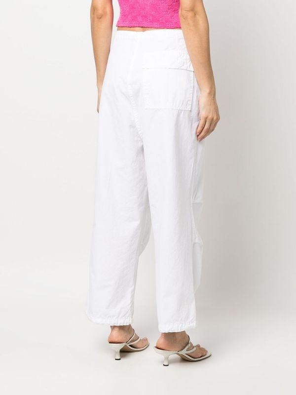 Drawstring Cotton Pants