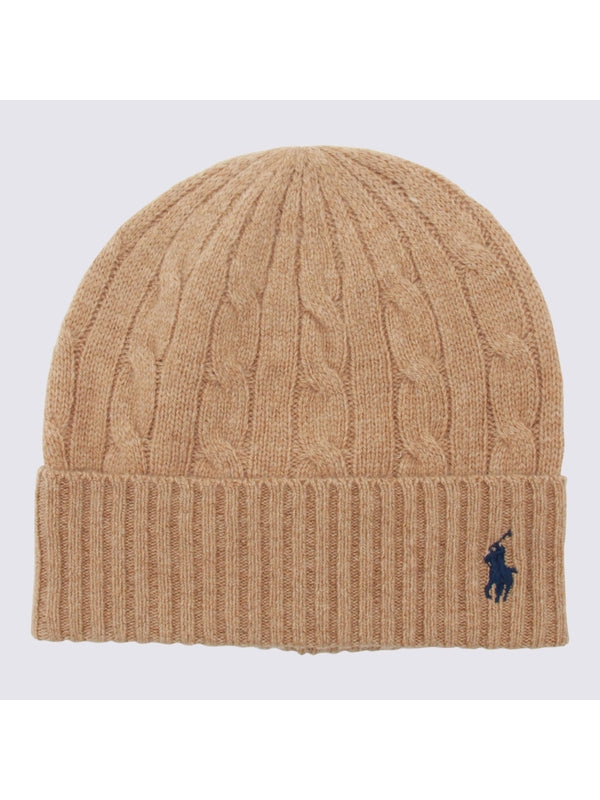 Polo Ralph Lauren Beige Beanies