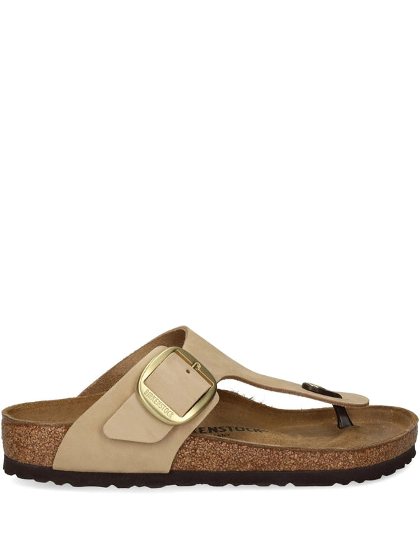 Birkenstock Beige Flip Flops