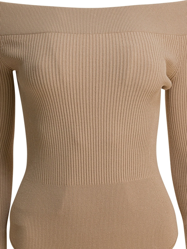 Alaia Beige Body Suits