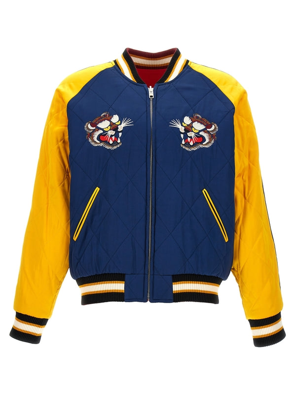Lucky Tiger Reversible Bomber
  Jacket