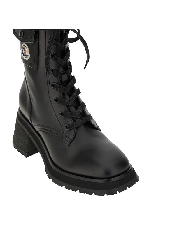 Gigi Logo Lace Up Boots