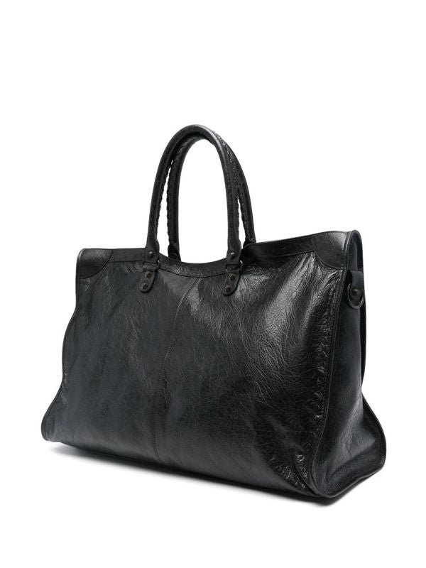 Balenciaga City Black Boston Bags