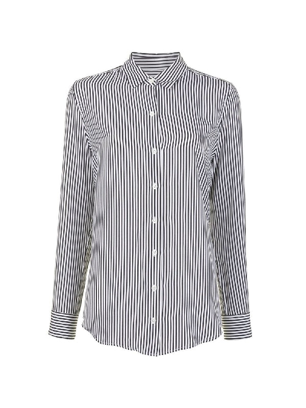 Stripe Silk Shirt