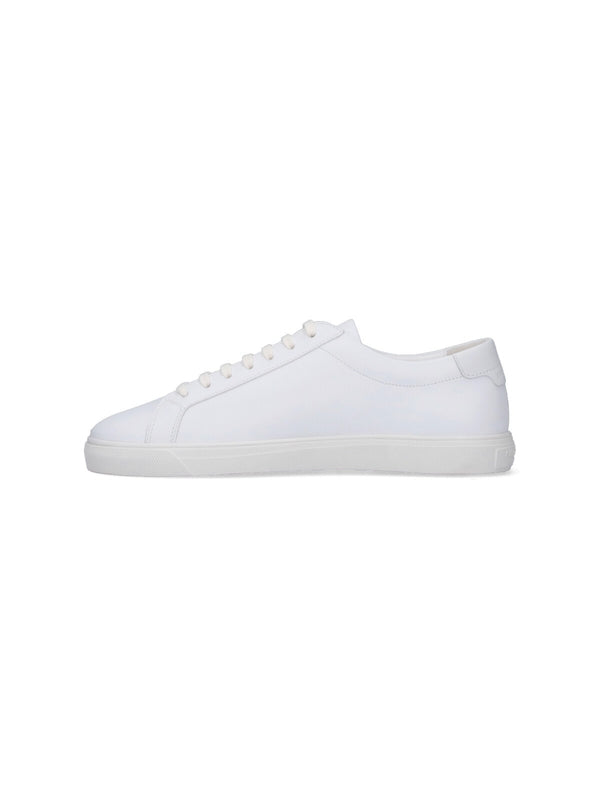 Saint Laurent White Low Top Sneakers