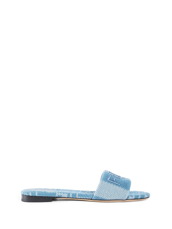 Sunshine Denim Effect Slide