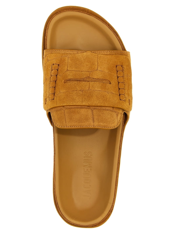 Croc Effect
  Suede Slide