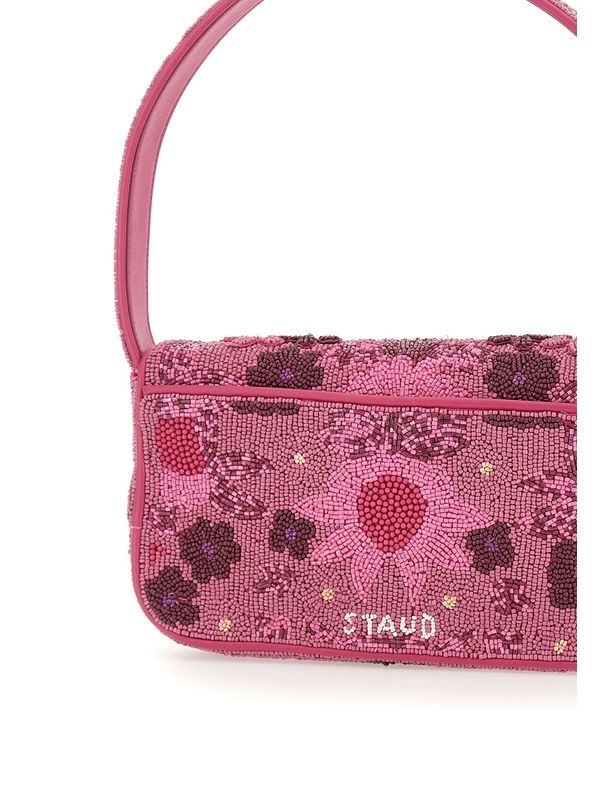 Tommy Bead Flap Shoulder Bag