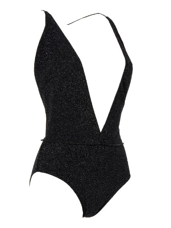 Black Lurex Swimsuit