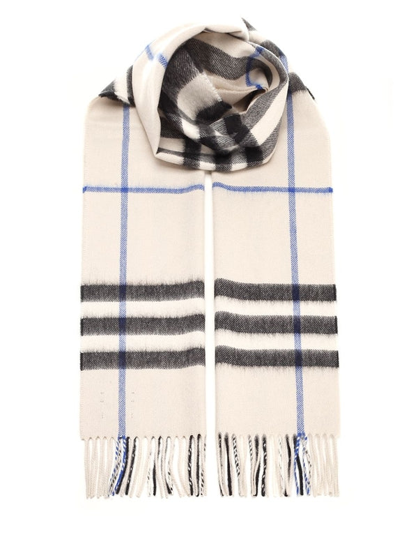 Check Pattern Cashmere Muffler