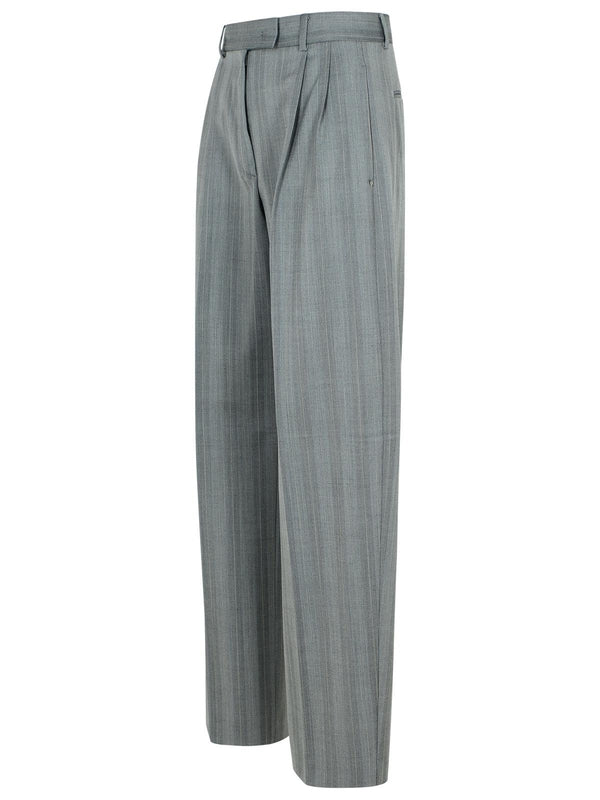 Andalo 1234 Wool Blend Tailored Pants