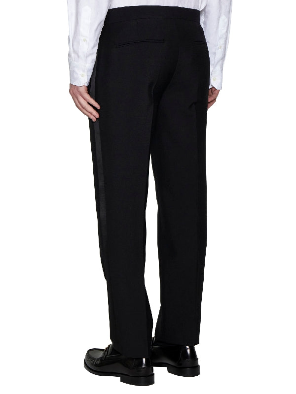 Wool Mohair Tailored Pants