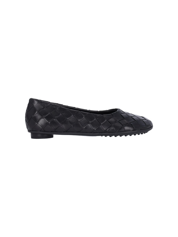 Atomic Intrecciato Flat Shoes