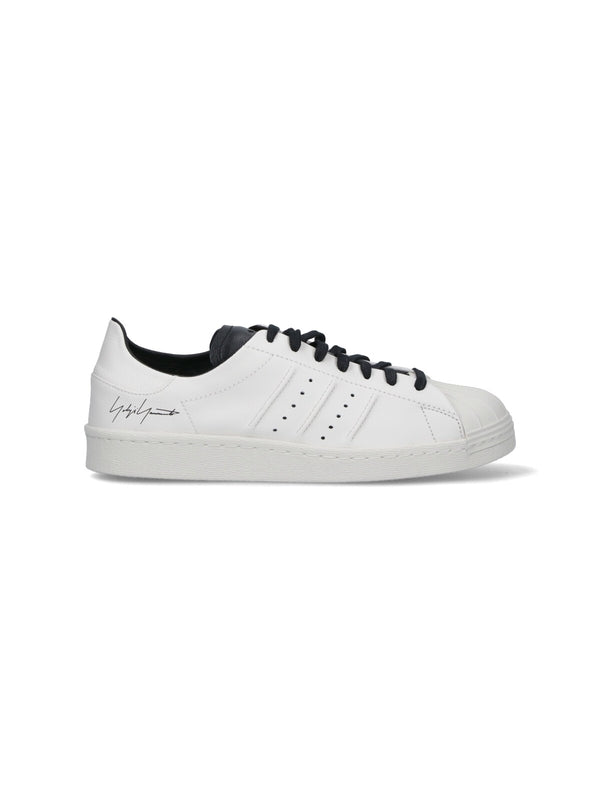 Y-3 White Low Top Sneakers