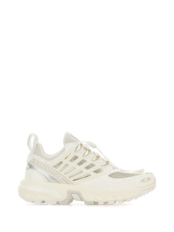 Salomon White Low Top Sneakers