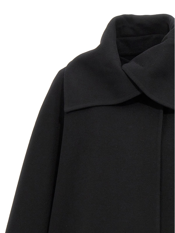 Wool Cashmere Cape Coat