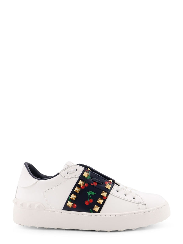 Valentino White Low Top Sneakers