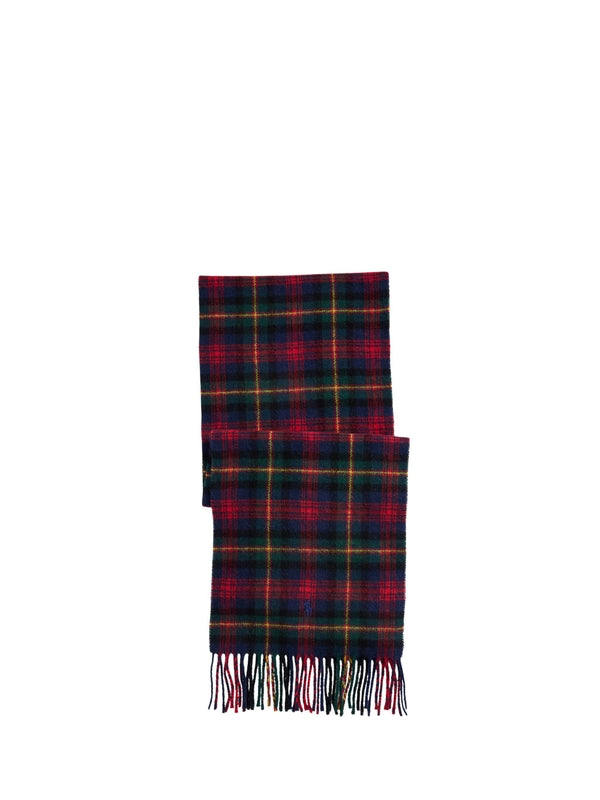 Polo Ralph Lauren Multicolor Checked Wool Mufflers