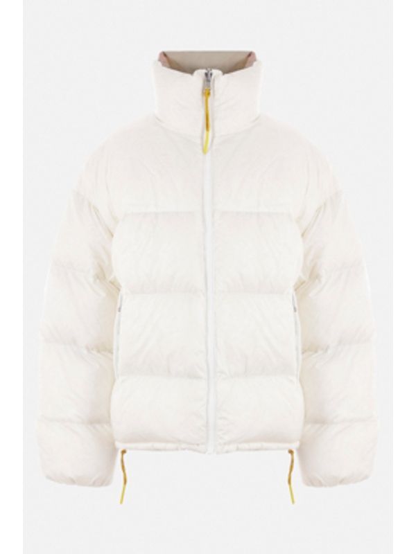 High-Neck Quilted Padded Jacket