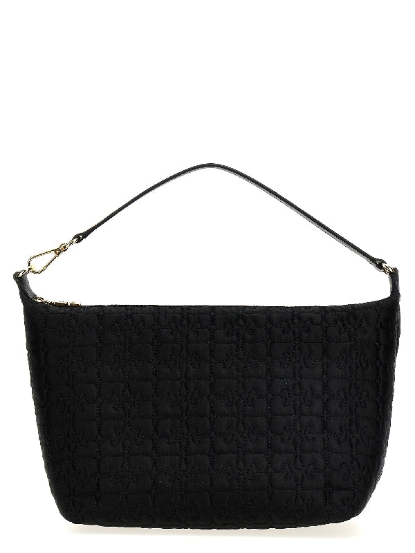 Butterfly Pattern Quilted Tote
  Bag