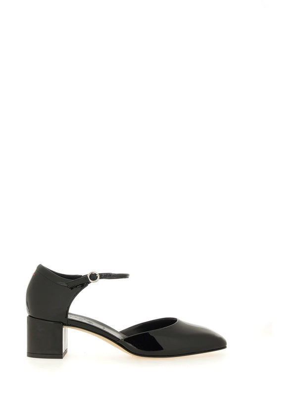 Magda Leather Sandal Heel