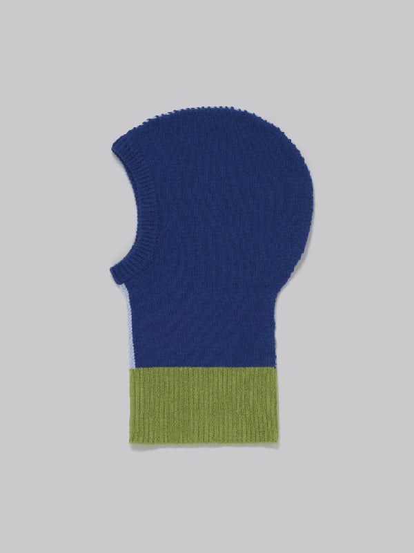 Colorblock Cashmere Balaclava