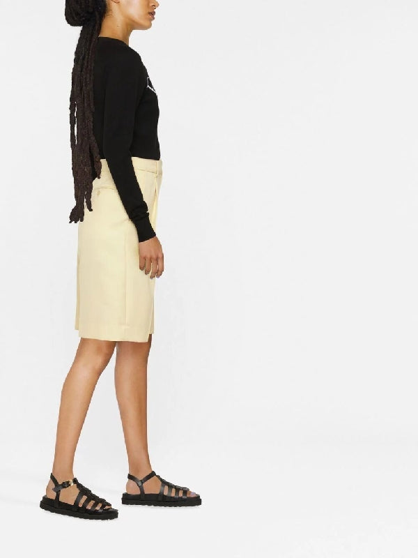 Logo Intarsia Crewneck Knit