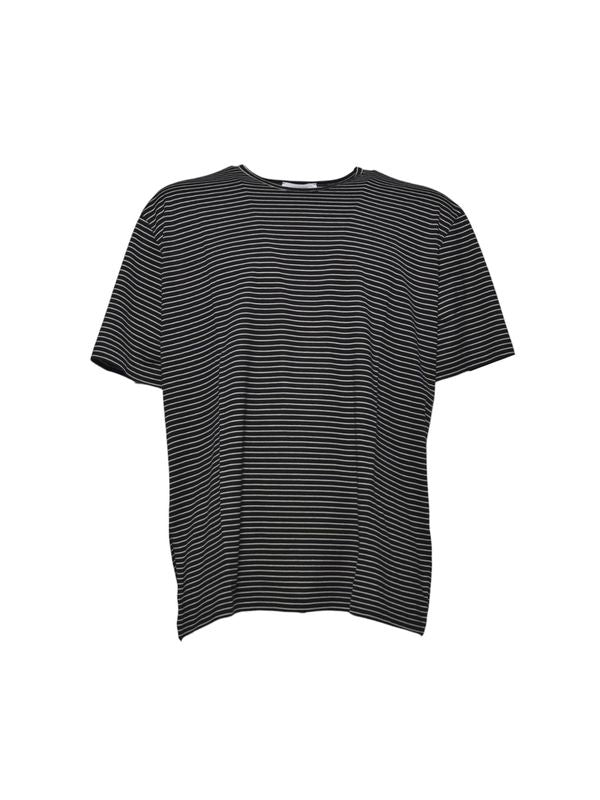 Combo Stripe Cotton Short Sleeve T-shirt