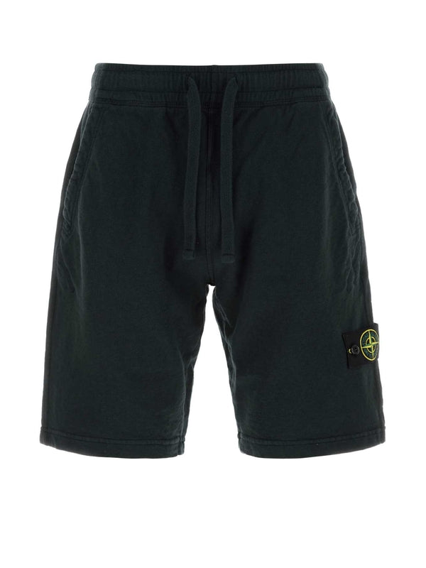 Wappen Patch Cotton Shorts
