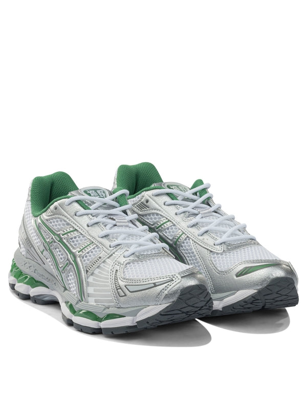Asics Silver Green Low Top Sneakers
