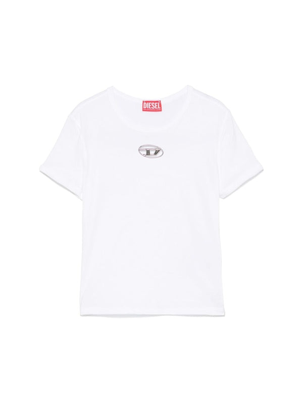 Uncutie Cutout Logo Short
  Sleeve T-shirt