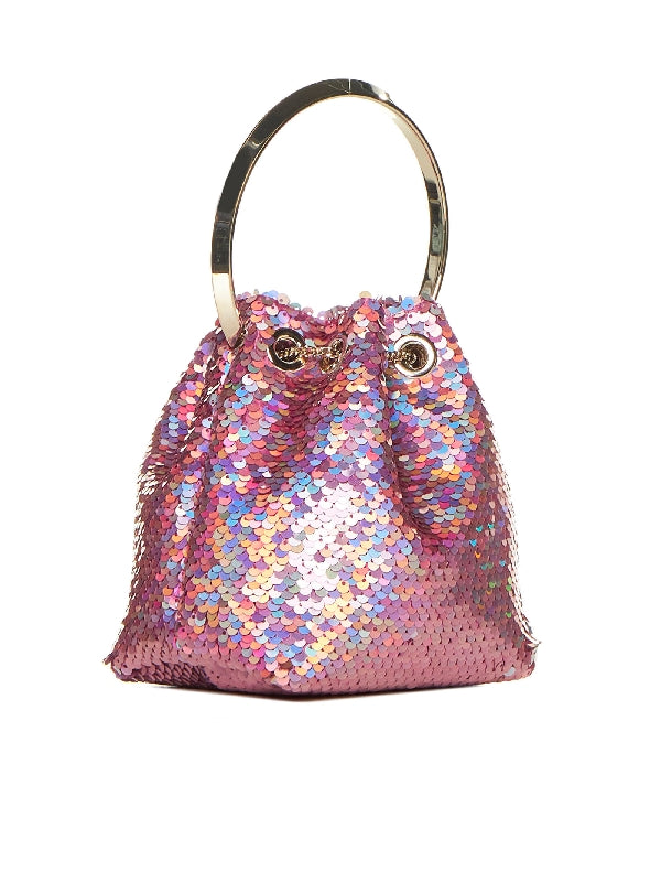 Bon Bon Sequin Bucket Bag