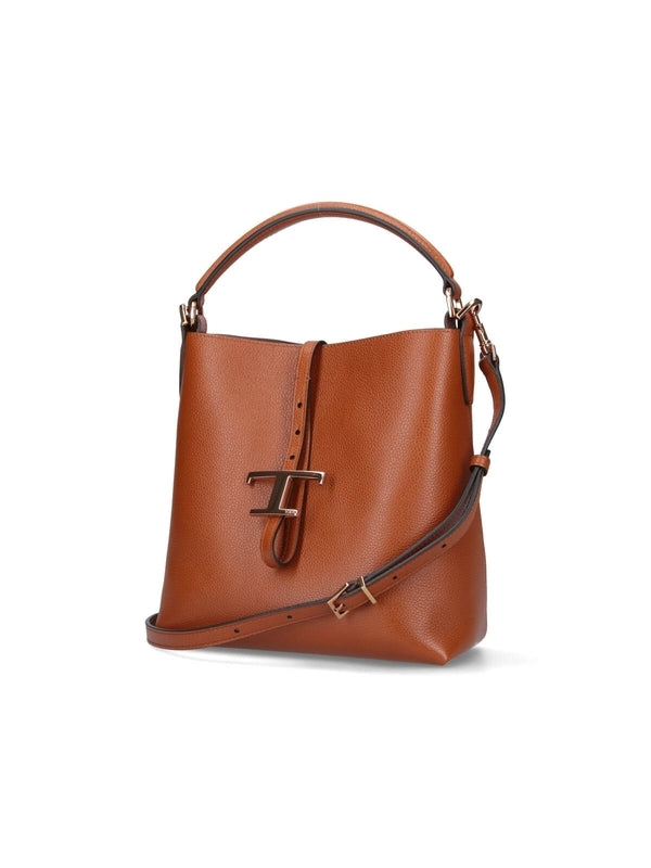 Tod'S Brown Tote Bags