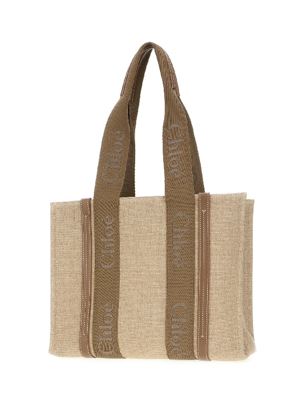 Woody Logo Tote Bag