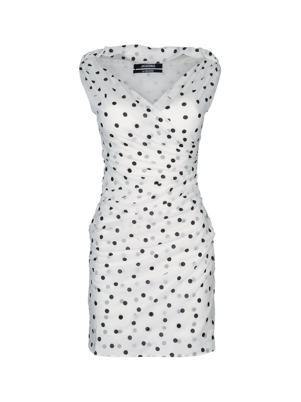 Rita Polka Dot Mini Dress