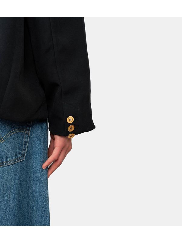 Sacai X Levi's Denim Quilted Twill Reversible Jacket