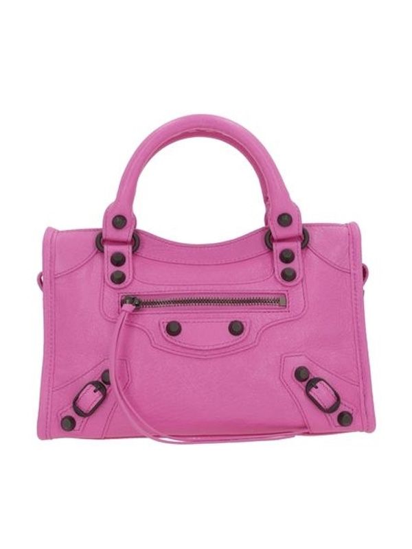 Balenciaga City Mini Pink Tote Bags