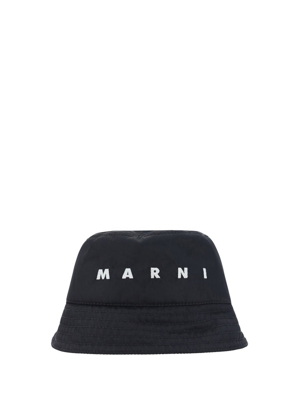 Logo Nylon Bucket Hat