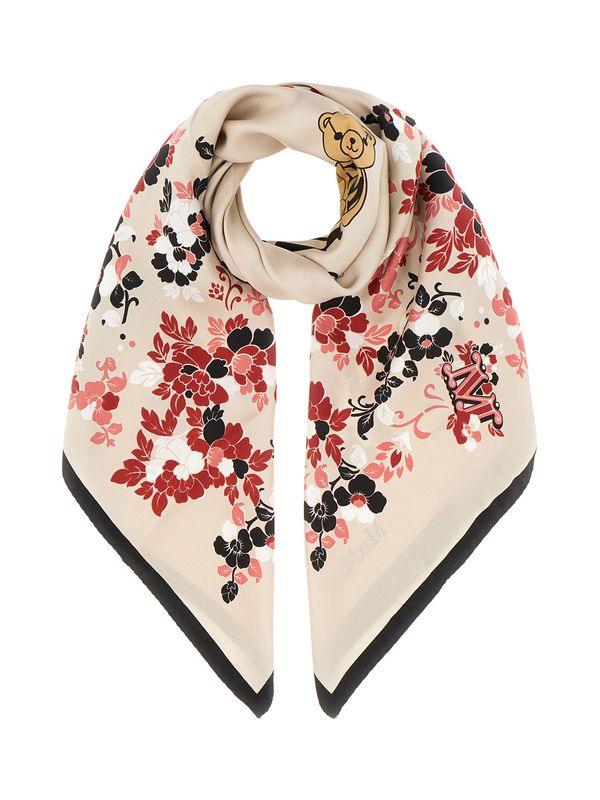 Carre Flower Printing Silk
  Scarf