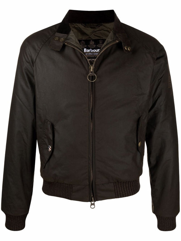 Barbour Green Bomber