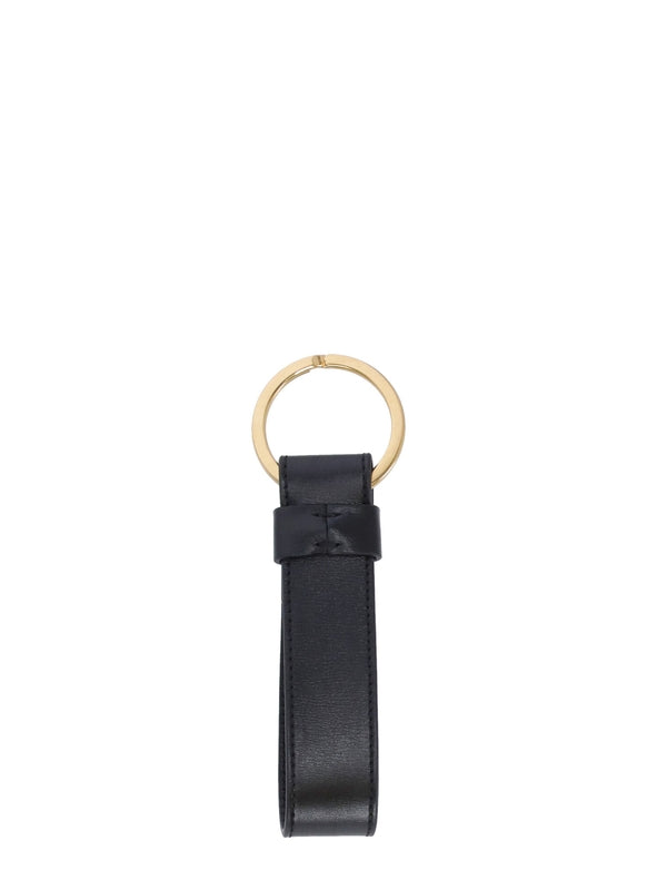 T Accent Leather Strap Key Ring - Jente