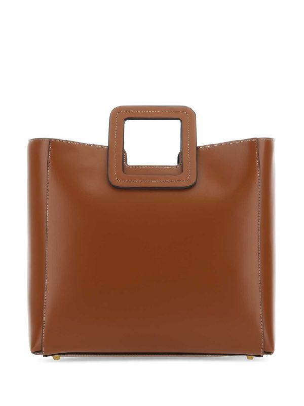 Stitch Detail Square Tote Bag