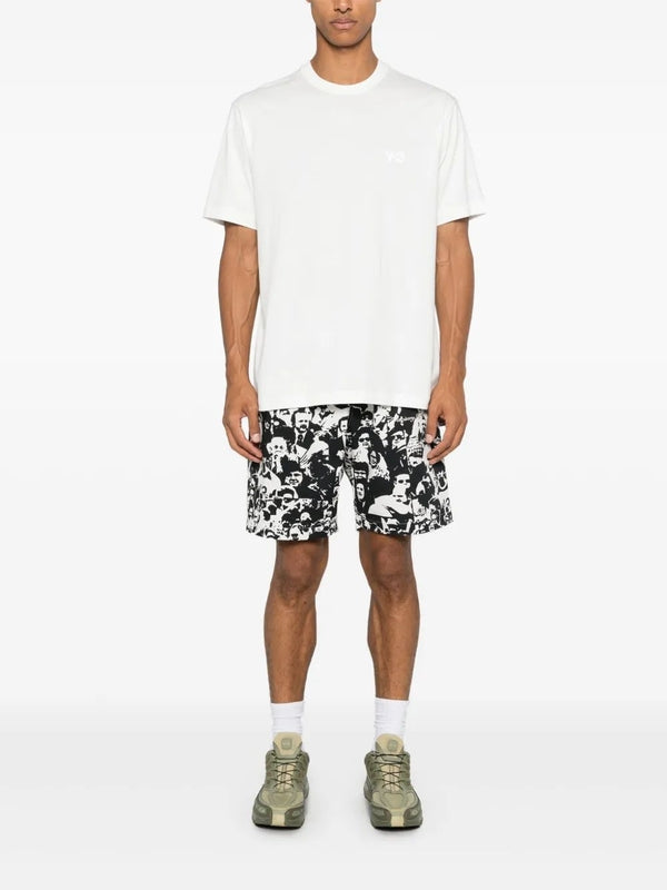 Y-3 White Half Sleeve
